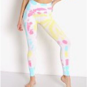 NWOT Spiritual Gangster Multicolor Tie-Dye Leggings  XS/S